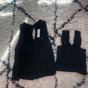 BLACK TOPS EACH $10